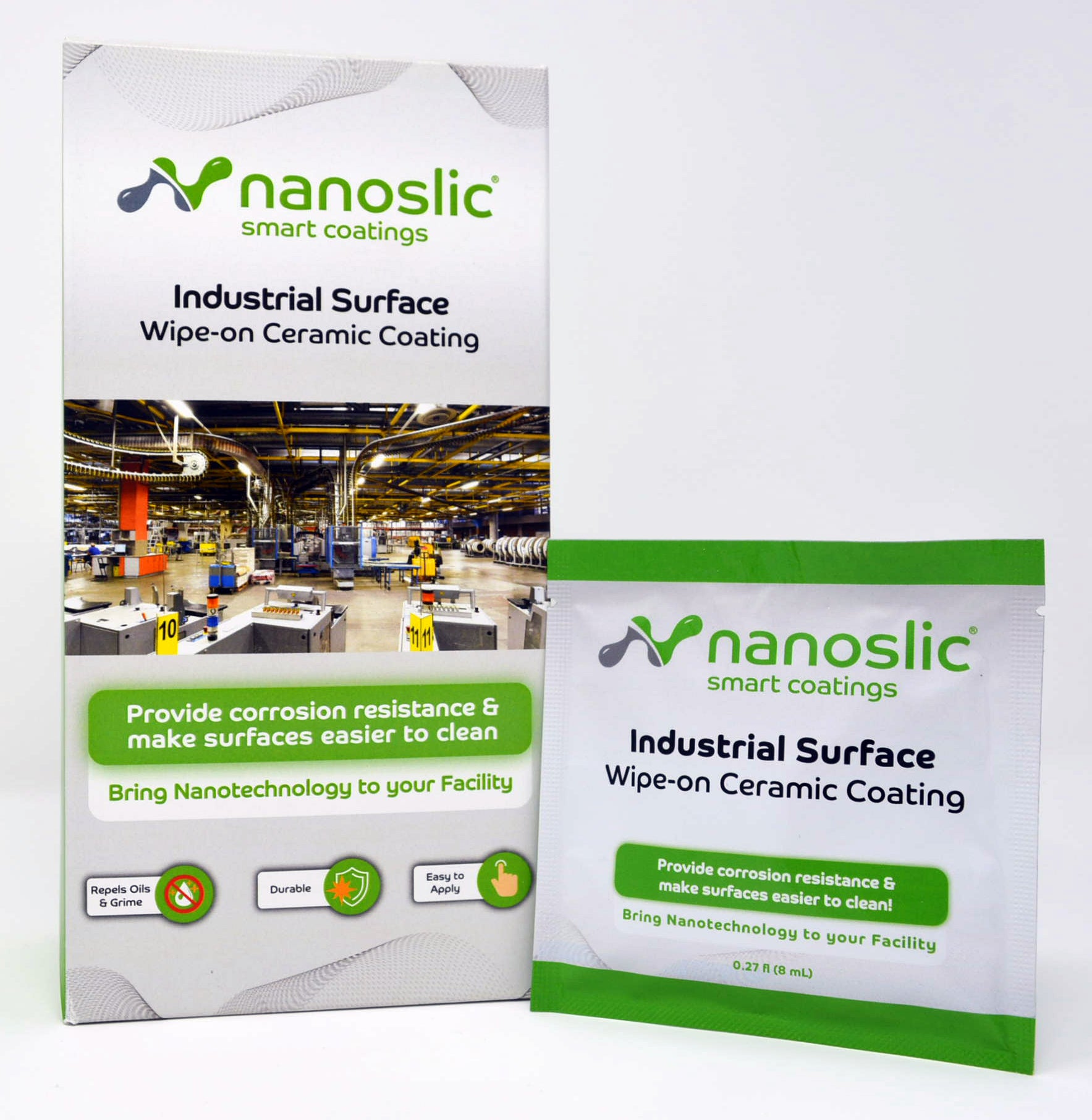 NanoSlic Industrial Surface Wipe-on